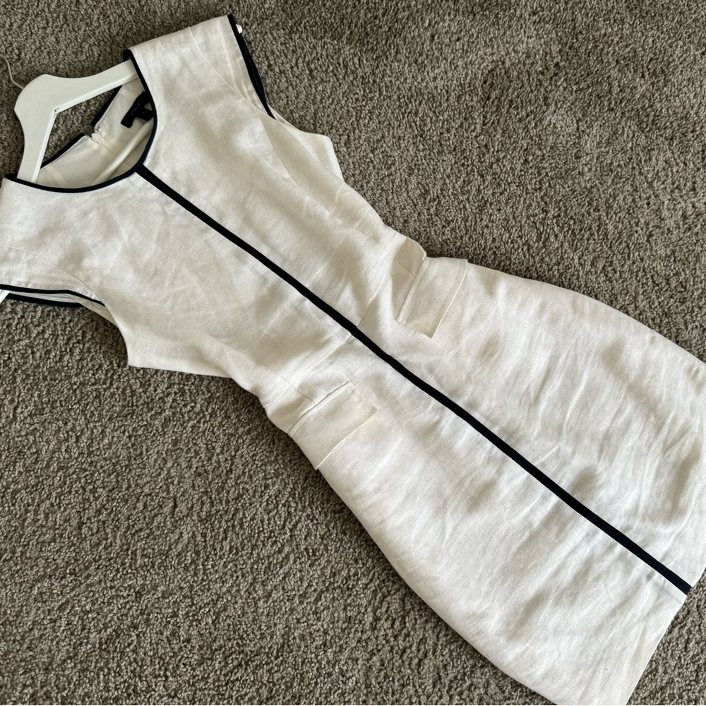 J.CREW linen dress